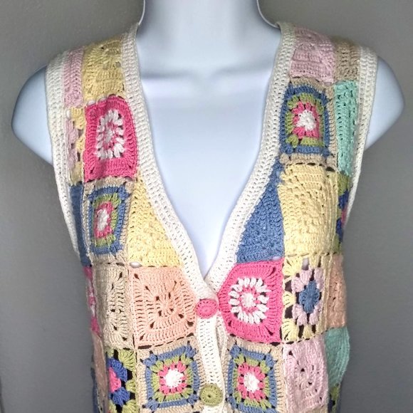 Blair Sweaters - Crochet Designer BLAIR Beautiful Sleeveless Vest